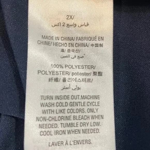 Style & Co. Mid-Length Dress W/ 3/4 Sleeves Round/Neck Line - Picture 5 of 5